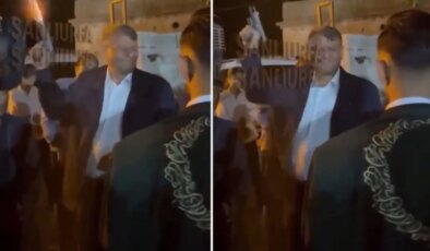 Düğünde havaya ateş açan belediye başkanına tepki yağıyor