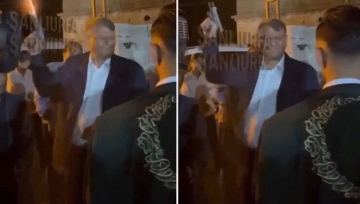 Düğünde havaya ateş açan belediye başkanına tepki yağıyor