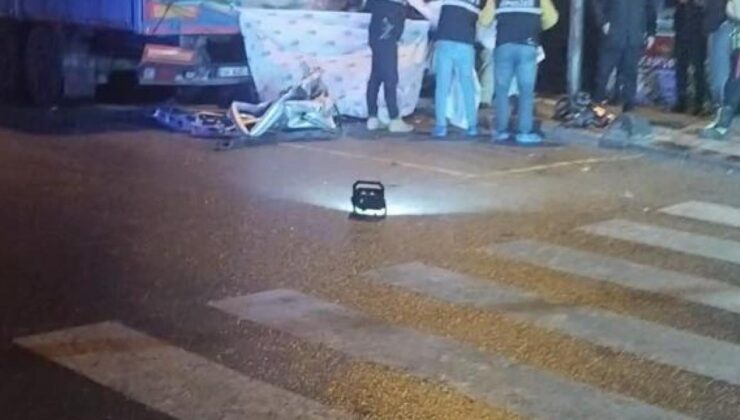 ‘Dur’ ihtarına uymayan araç tıra arkadan çarptı: 1 ölü