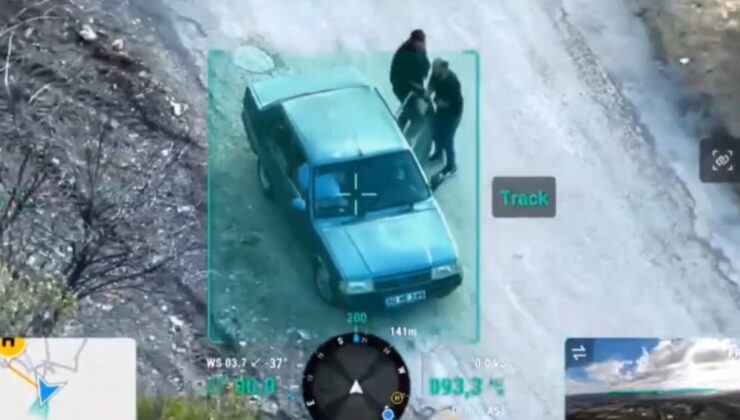 Ehliyetsiz sürücü kameraya yakalandı