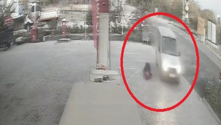 Eniştesine araçla çarpıp kaçtı; o anlar kamerada
