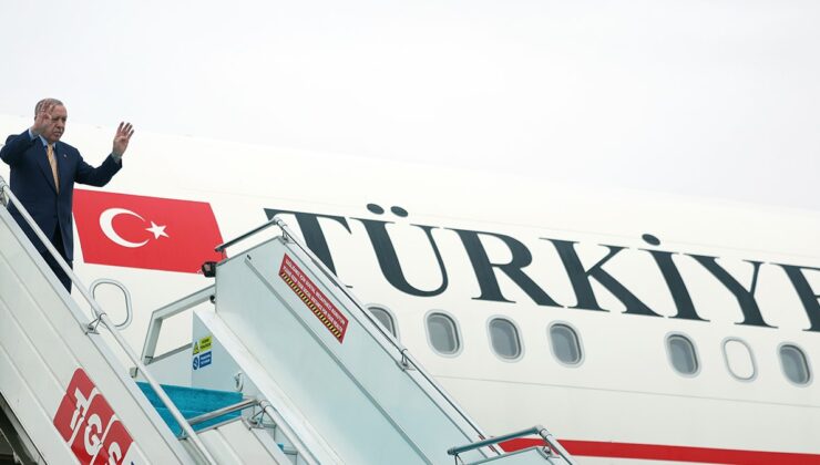 Erdoğan, Azerbaycan'a hareket etti