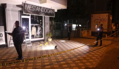 Erkek giyim mağazasına atılan EYP paniğe neden oldu