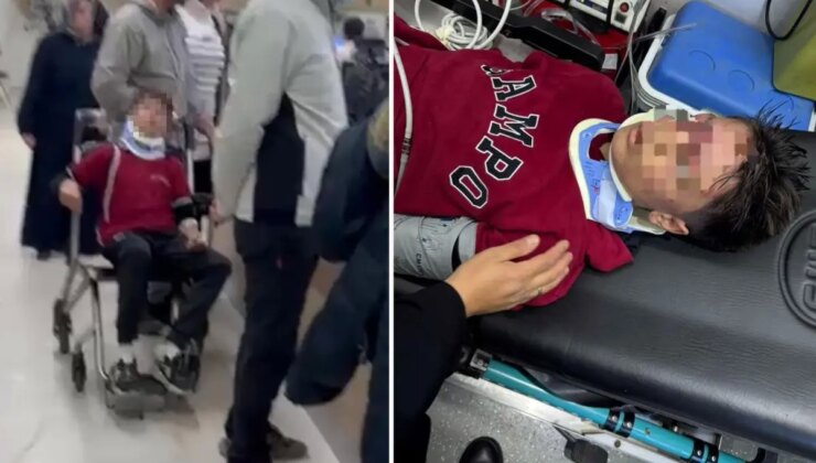 Erzurum’da okul çıkışı merdivenlerde izdiham: 23 öğrenci yaralandı