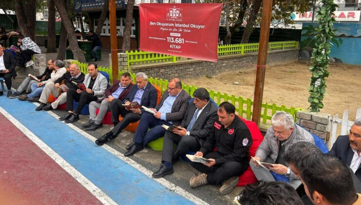 Esenyurt’ta Okuma Seferberliği:Başkan Togay Çoban,Öğrencilerle Kitap Okudu