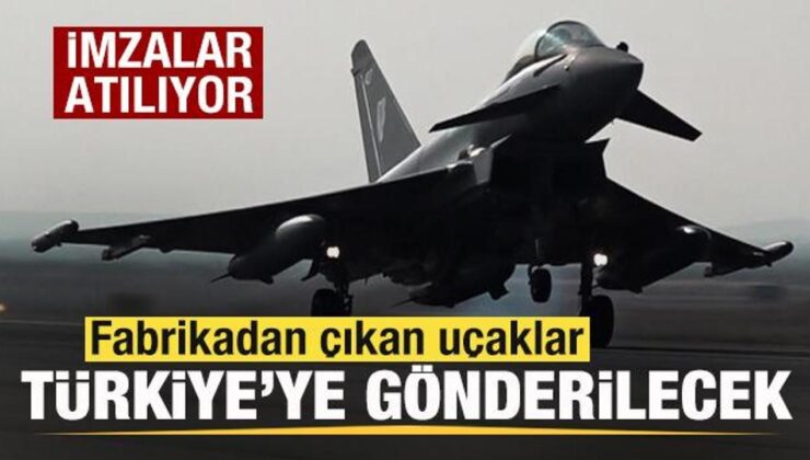 Eurofighter savaş uçağında anlaşma tamam! Fabrikadan çıkan Türkiye’ye gönderilecek