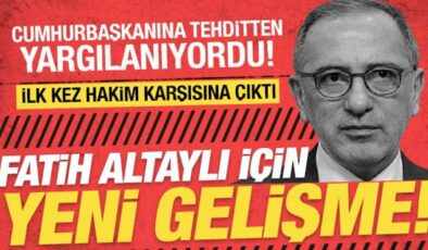 Fatih Altaylı’nın tutukluluk hali devam edecek!