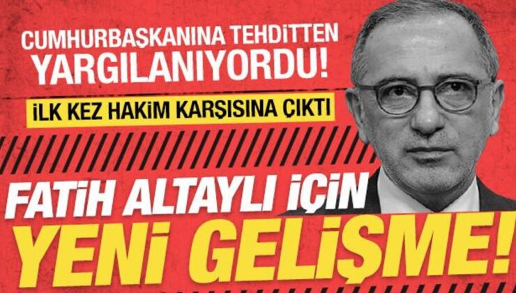 Fatih Altaylı’nın tutukluluk hali devam edecek!