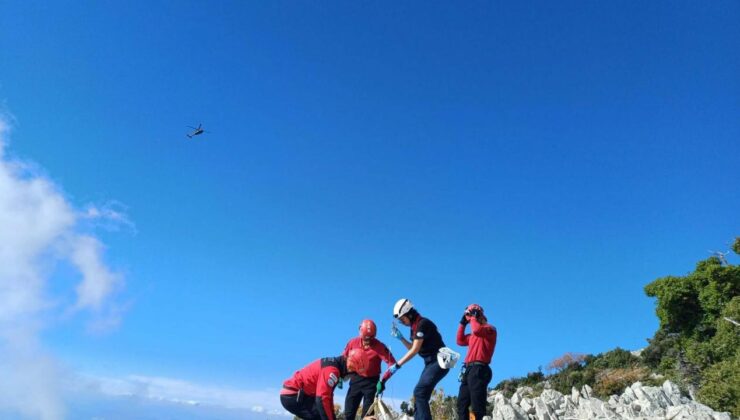 Fethiye’de paraşüt kayalıklara düştü: 1 ölü, 1 yaralı