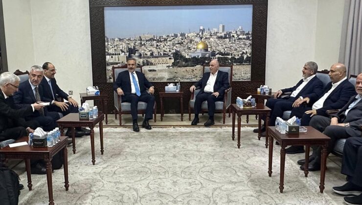 Fidan ile Kalın'dan Hamas'a kritik ziyaret