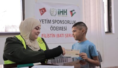 Filistinli 26 bin 531 yetim çocuğa her ay destek veriliyor!