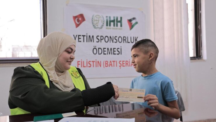 Filistinli 26 bin 531 yetim çocuğa her ay destek veriliyor!