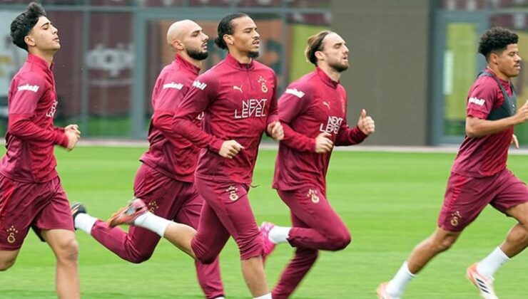 Galatasaray, Başakşehir maçının hazırlıklarını sürdürdü
