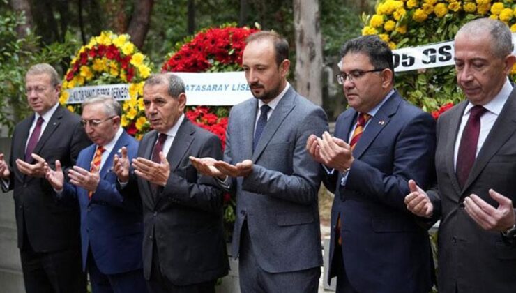 Galatasaray’da Ali Sami Yen mezarı başında anıldı, Dursun Özbek’ten duygusal mesaj
