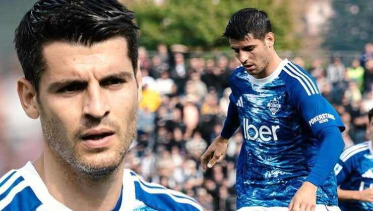 Galatasaray’dan ayrılan Alvaro Morata Como’da yokları oynuyor
