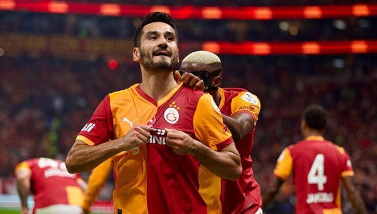 Galatasaraylı İlkay Gündoğan ilk golünü derbide attı
