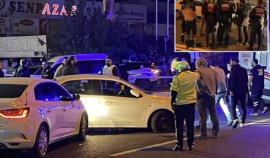 Gasbettiği araçla kaçmaya çalışan şüpheli 2 kişiyi öldürüp 2’si polis 7 kişiyi yaraladı