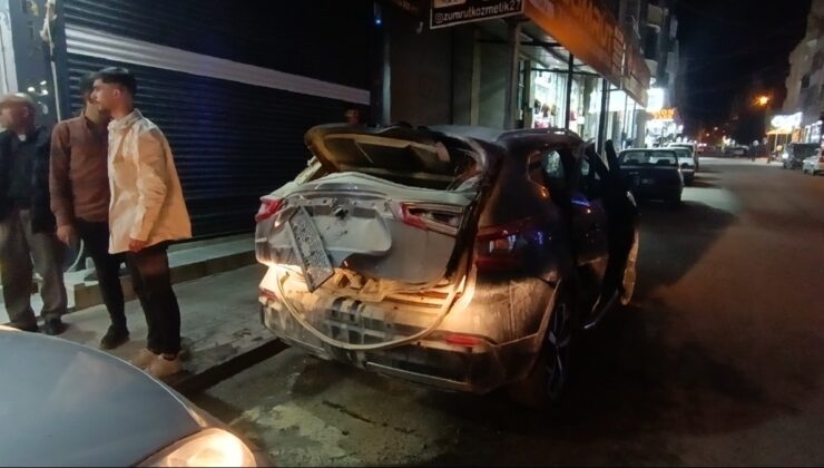 Gaziantep'te park halindeki otomobilde patlama: 1 yaralı
