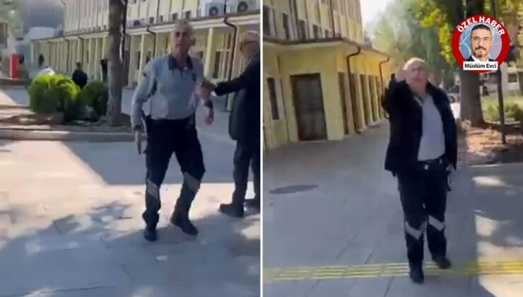 Gaziye büyük saygısızlık! Park yeri sorduğu güvenlik görevlisi tarafından darbedildi