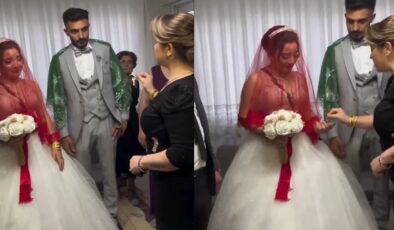Gelinin annesinin sözleri damadı şoka uğrattı! Video sosyal medyada gündem oldu