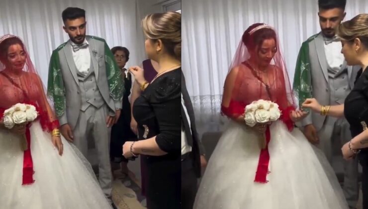 Gelinin annesinin sözleri damadı şoka uğrattı! Video sosyal medyada gündem oldu