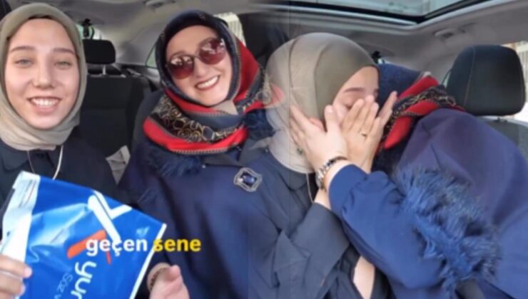 Genç kız kargo paketini açar açmaz gözyaşlarına boğuldu