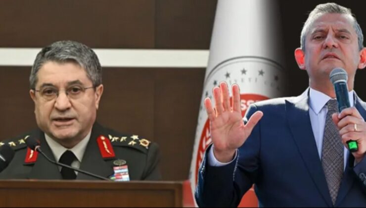 Genelkurmay Başkanı'nın Özel’e açtığı dava reddedildi!