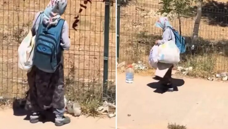 Görüntü Türkiye’den! Çevredekiler rezilliğini yüzüne vursa da aldırış etmedi