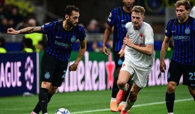 Hakan Çalhanoğlu ve arkadaşlarından Devler Ligi’nde 2’de 2! İnter – Slavia Prag maç sonucu 3-0