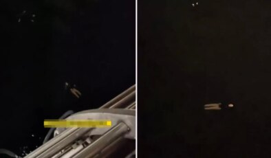 Haliç Metro Köprüsü’nden denize atlayan 2 kişi yaralı olarak kurtarıldı