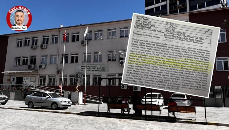 Halk eğitim merkezinde skandal! Hurdaları satıp, parayı hesaplarına geçmişler