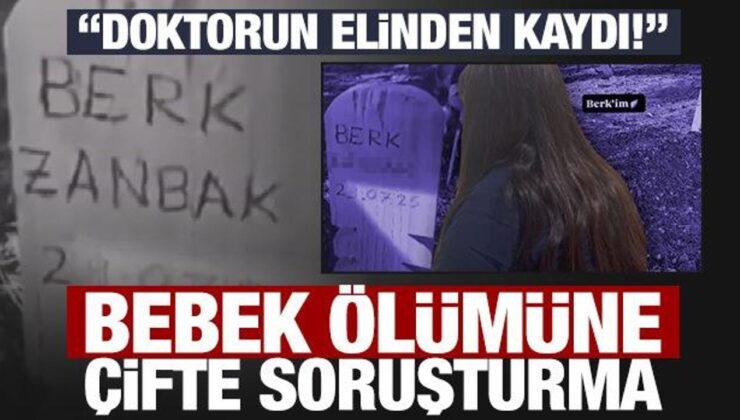 Hastanede bebek ölümüne çifte soruşturma: ‘Bebek elinden kaydı’ iddiası