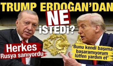 Herkes Rusya sanıyordu! Trump Erdoğan’dan ne istedi?