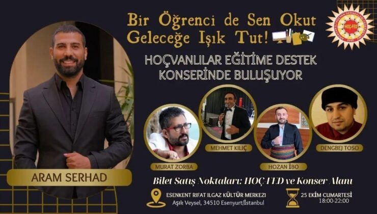 Hoçvan’lılardan Eğitime Destek Konseri