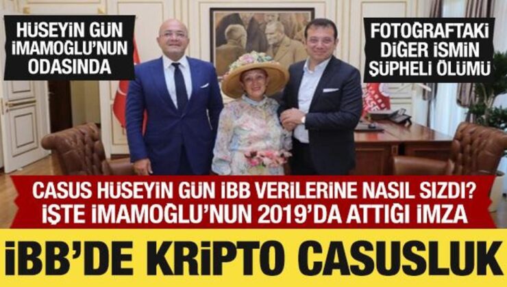 Hüseyin Gün, İBB verilene nasıl sızdı? İşte İmamoğlu’nun 2019’da attığı imza!