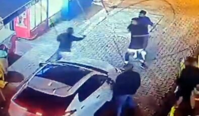 Husumetlisini sokak ortasında tabancayla vurdu