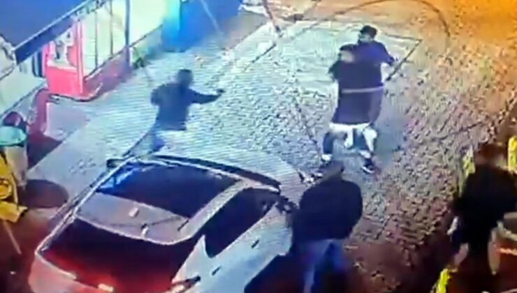 Husumetlisini sokak ortasında tabancayla vurdu
