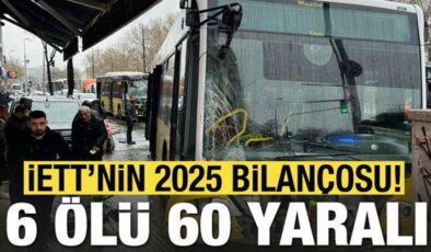 İETT’nin 2025 bilançosu! 10 ayda 6 ölü 60 yaralı