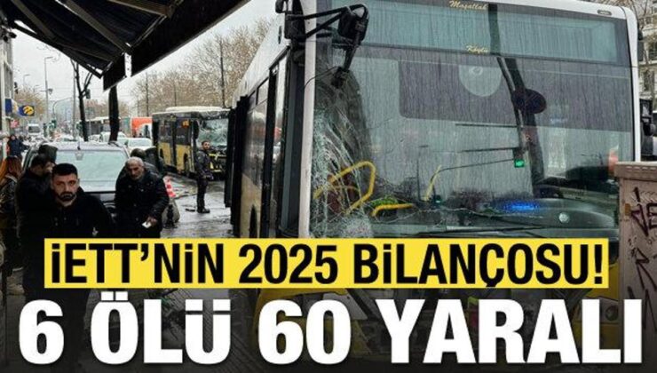 İETT’nin 2025 bilançosu! 10 ayda 6 ölü 60 yaralı