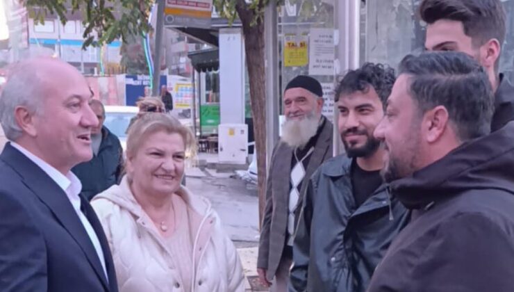 İl başkanı seçildi, ilk mesaisine işçilerle başladı