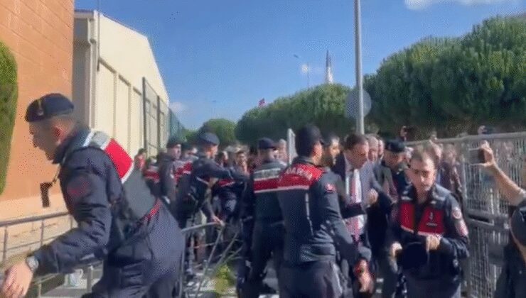 İmamoğlu duruşması öncesinde barikatlar yıkıldı!