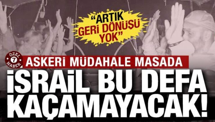 İsrail bu defa kaçamayacak: Sumud filosu saldırısı sonrası askeri müdahale masada!