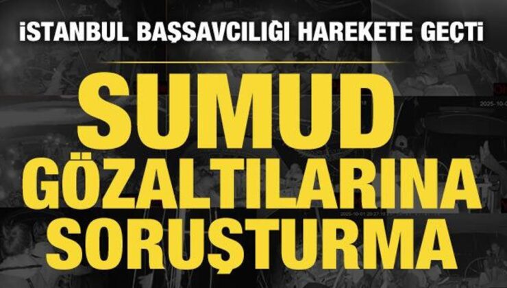 İstanbul Başsavcılığından Sumud gözaltılarına soruşturma