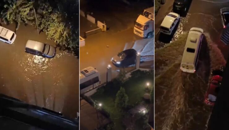 İstanbul’da sağanak! Maltepe ve Üsküdar göle döndü