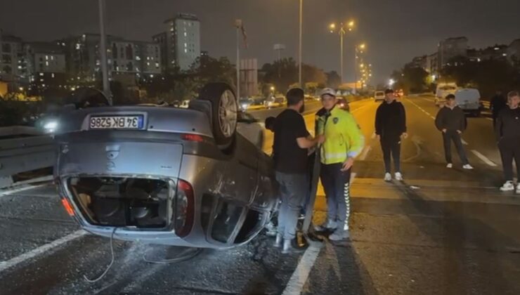 İstanbul'da makas atan sürücü ortalığı savaş alanına çevirdi