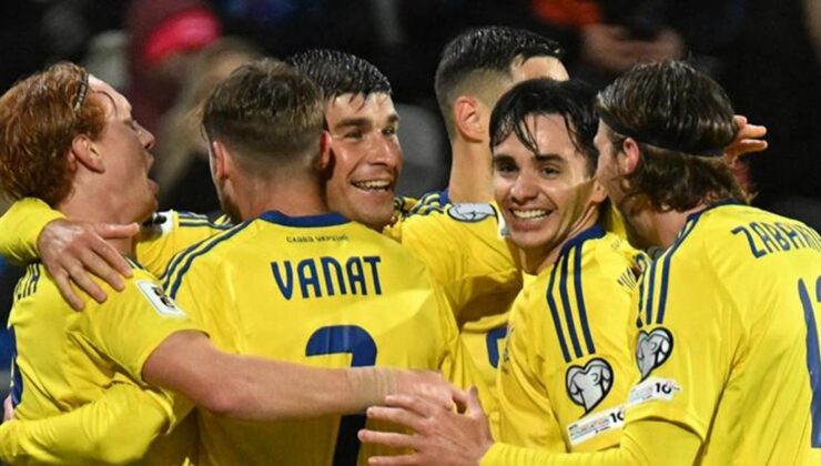 İzlanda’da müthiş maç! 8 gollü maçın kazananı Ukrayna