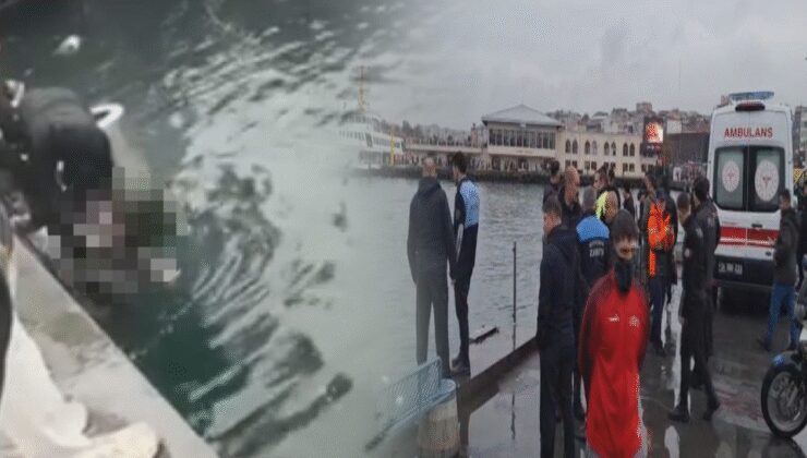 Kadıköy Rıhtım'da kahreden olay: 4 engelli denize düştü, 1 'i öldü