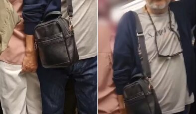 Kadın gazeteciyi isyan ettiren görüntü: Nasıl olur da bu sapığa tepki vermez?