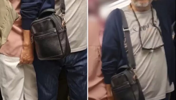 Kadın gazeteciyi isyan ettiren görüntü: Nasıl olur da bu sapığa tepki vermez?