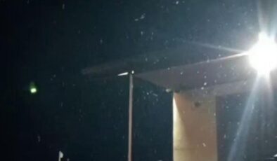 Karabük’te mevsimin ilk karı düştü